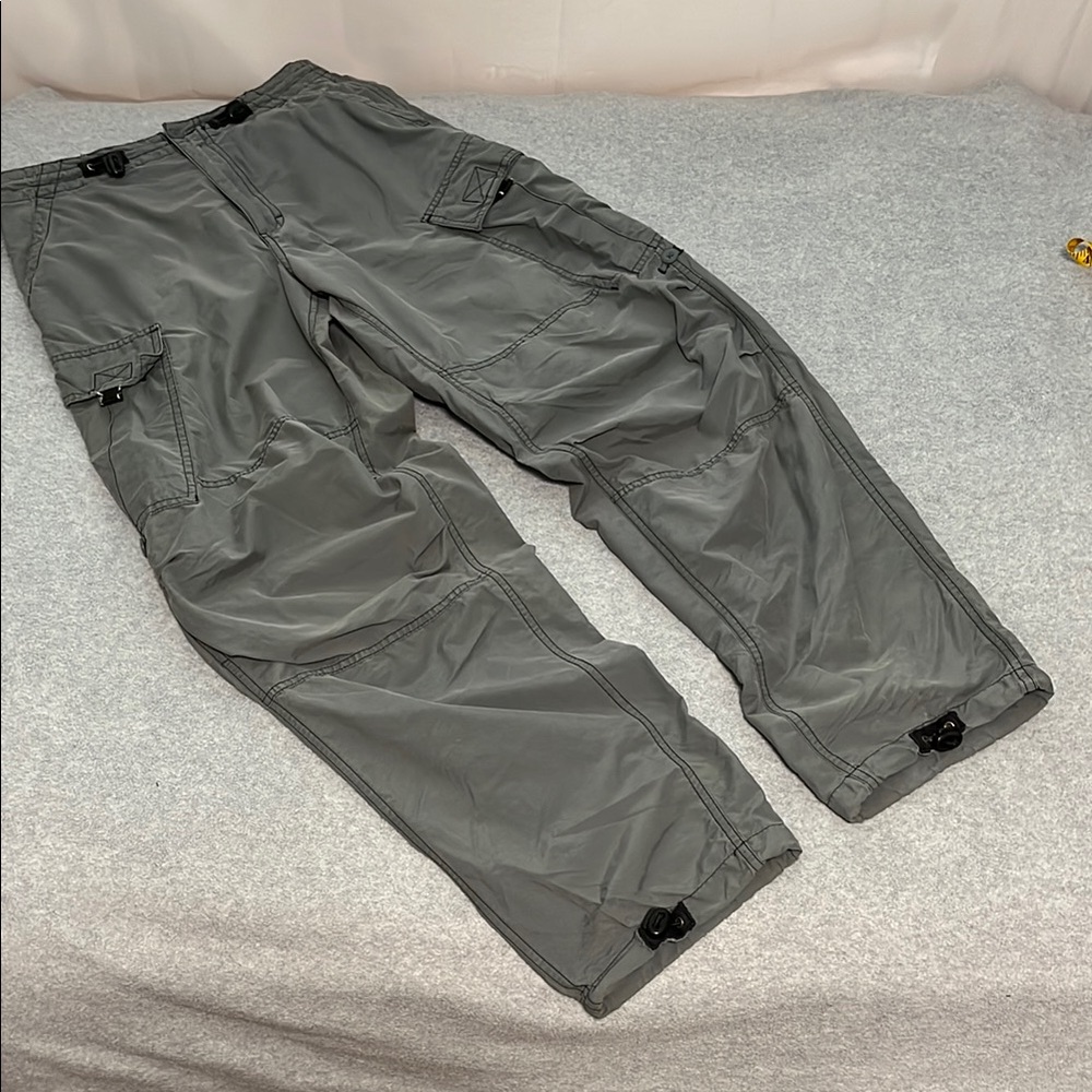 Vintage Y2K Cargo Pants Mens Size 28 Skater Streetwear 90s Grunge Hobo